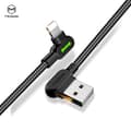Miniatyrbild 1 av 4: 90 Vinklad Lightning-kabel, Mcdodo [CA-4673] [1,8M Sync and Charge]-kabel för iPhone X, iPhone 8/7, iPhone 8 Plus/7 Plus