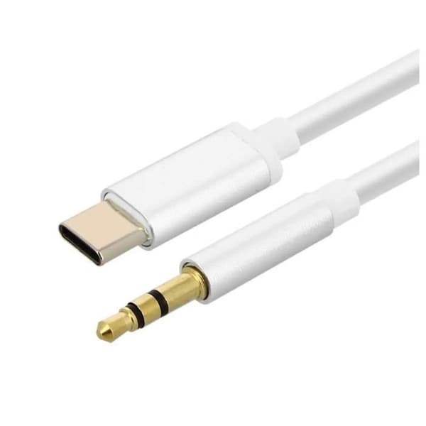 USB Type-C till 3,5 mm jack-adapterkabel för Motorola Moto S50 Neo Plug and Play-kabel för ditt headset, bilradio...