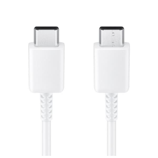 Samsung EP-DA705BW USB-C - USB-C-kaapeli valkoinen/valkoinen