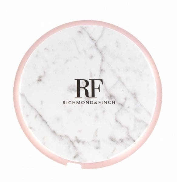 Richmond&Finch sisäänvedettävä USB-C USB/USB-kaapeli valkoinen marmori CWTYPE-014