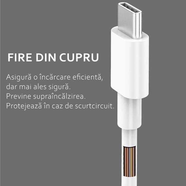 Typ-C till Type-C-kabel, supersnabbladdning, EP-DG977BWE, 1m - Samsung - Vit