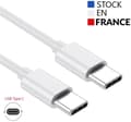 Miniatyrbild 2 av 3: USB Typ C till Typ C-kabel - 1 meter för Oukitel WP28S Snabbladdning - Snabbladdnings-/synkroniseringskabel