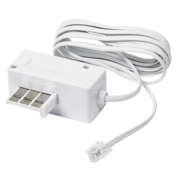 Telefonkabel - GEFOM - Rj11-telefonförlängning 10M - Rj11-kontakt - 1,52 m - Trådbunden