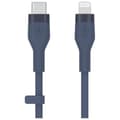 Miniatyrbild 1 av 4: Belkin USB-C till Lightning BoostCharge Flex silikonkabel (1m), MFi-certifierad (20W), strömförsörjningsladdning för iPhone 14-14