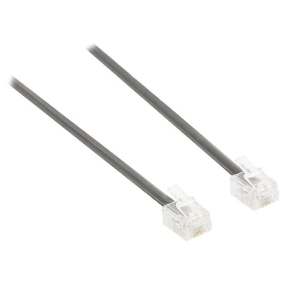 Valueline VLTP90200B50, RJ-11 (4-6), RJ-11 (4-6), 14,5 cm, 80 mm, 25 mm