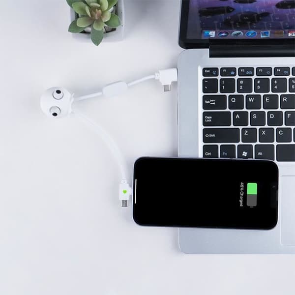 Jelly Funny USB/USB-C/Lightning Multi-Connector Kabel