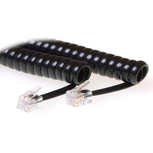 MICROCONNECT MPK10400 4M SVART TELEFONKABEL
