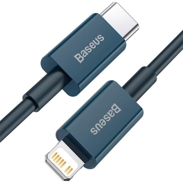 BASEUS Blue 2m 20W PD snabbladdningskabel Kompatibel med alla iPhone