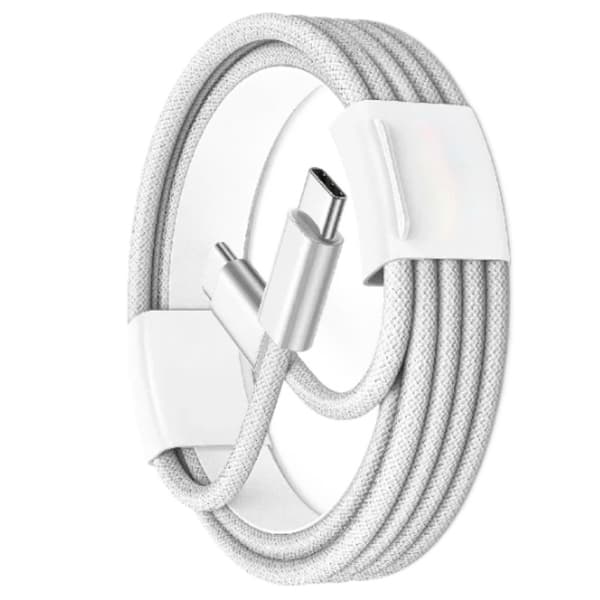 INF 2-pakning USB C til USB C-kabel, 60 W hurtiglading kabel for iPhone 15/16