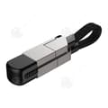 Miniatyrbild 1 av 4: INN Câble inCharge Kabel Usb C Snabbladdning Ultra 4 i 1 Nyckelring med Usb c-kabel 18W magnetisk och vikbar USB-kontakt Present till man