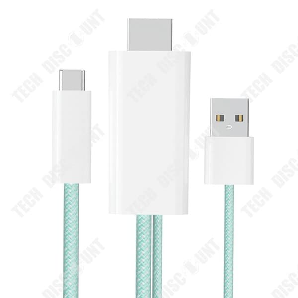 TD USB-kabel 1,8M 4K 60Hz 5v HD-kabel för mobiltelefoner och datorer PVC-kabel usb c till usb c-kabel usb c-kabel Typ