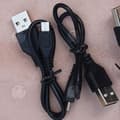 Miniatyrbild 4 av 4: INN Android Laddningskabel 50cm Android Laddningskabel Svart 1a 2 Pin USB Kabel Bluetooth Högtalare Laddningskabel