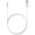 Miniatyrbild 1 av 3: Kabel för Lenco BT-120/BT-130/BT-160/BT-180/BT-190/BT-191 - Micro USB-kabel Vit 3 Meter Phonillico