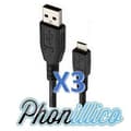 Miniatyrbild 1 av 2: Över 3 USB-kablar kompatibla med Sony Xperia Z3