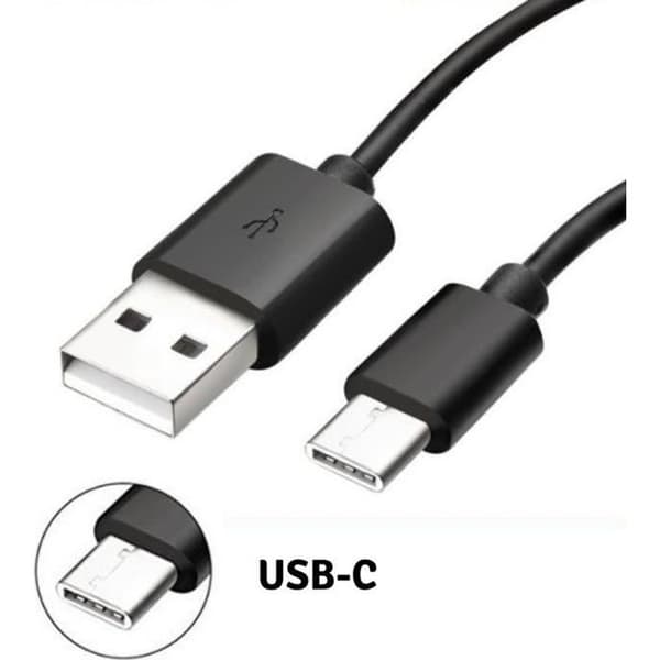 "Kabel USB-C Laddare Svart [Kompatibel med Xiaomi REDMI NOTE 8 PRO - REDMI NOTE] Kabeltyp USB-C Port USB Mått 1 Meter [Phonillico®]"