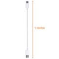 Miniatyrbild 3 av 4: Lot 3 Snabbladdningskablar USB-C 1m för Xiaomi 13-12-Redmi Note 12-Redmi Note 11-Poco M4 PRO-Poco X5-Mi 11 Lite-Pad 6 Phonillico®