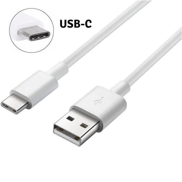 Kabel USB-C Laddare Vit [Kompatibel med Huawei P30 - P30 PRO - P30 LITE] Kabeltyp USB-C Port USB Mått 1 Meter [Phonillico®]