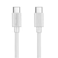 Miniatyrbild 2 av 3: USB-C till USB-C-kabel Vit 2m för Samsung Galaxy S24 / Galaxy S23 / Galaxy S23 FE [LOT 2] Phonillico®