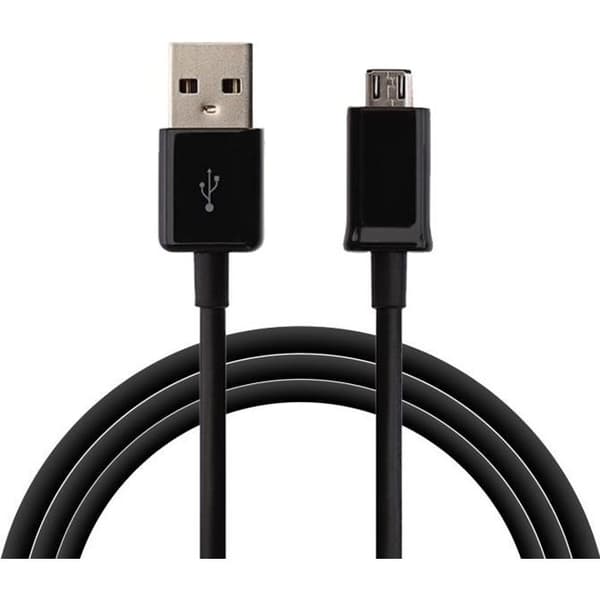 [Kompatibel Sony Xperia Z1-Z2-Z3-Z5-COMPACT] Kabel USB Laddare Svart Micro USB 1 Meter [Phonillico®]