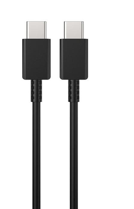 USB-C USB-C Kabel Svart 1m för Samsung Galaxy S24 / Galaxy S23 / Galaxy S23 FE Phonillico®