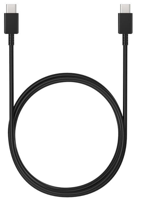 USB-C USB-C Kabel Svart 1m för Samsung Galaxy S24 / Galaxy S23 / Galaxy S23 FE Phonillico®
