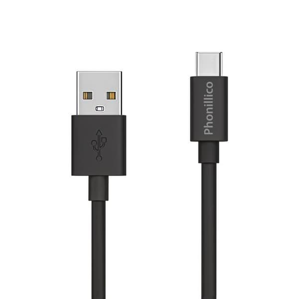 Kabel 20cm USB-C Svart för Google Pixel 8 / Pixel 8 Pro / Pixel 7 / Pixel 7 Pro / Pixel 7a Phonillico®