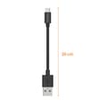 Miniatyrbild 2 av 5: Kabel 20cm USB-C Svart för Samsung Galaxy S24 / S24 PLUS / S24 ULTRA / S23 / S23 PLUS / S23 ULTRA / S23 FE Phonillico®