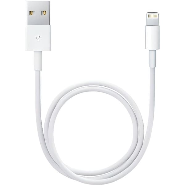 [Kompatibel iPad 2017-2018-AIR-MINI-PRO] Kabel USB Laddare Vit 1 Meter [Phonillico®]
