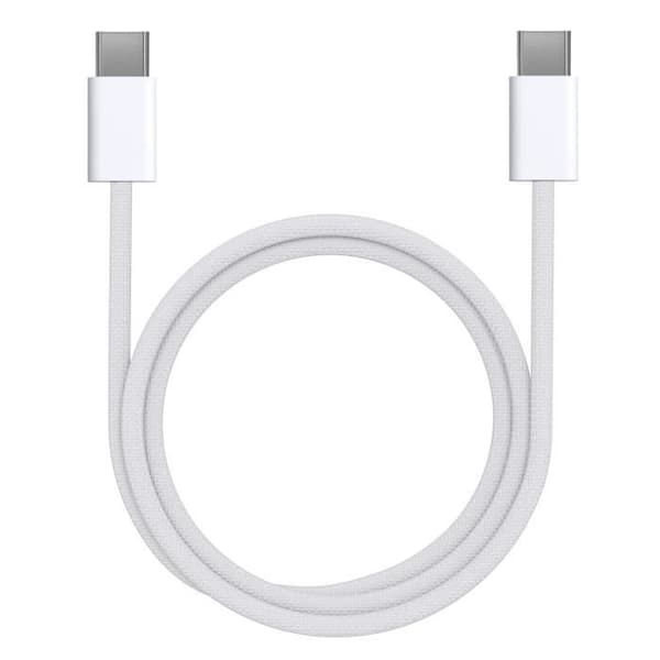 Kabel USB-C USB-C för iPhone 15 - 15 PLUS - 15 PRO - 15 PRO MAX - Nylonflätad kabel 1 meter Phonillico®