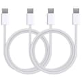 Miniatyrbild 1 av 4: Lot med 2 USB-C till USB-C-kablar för iPhone 15 - 15 PLUS - 15 PRO - 15 PRO MAX - 2 meters vävd nylonkabel Phonillico®
