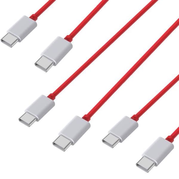 Lot 3 Snabbladdningskablar USB-C till USB-C 1m för OnePlus 11-10 Pro-8 Pro-8-7T Pro-6T-5T-Nord CE 3 Lite-Nord CE 2-Nord 2T Phonillico®