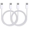 Miniatyrbild 4 av 5: Lot 2 Snabbladdare 20W + 2 USB-C till USB-C kablar 1 meter för iPhone 16 / 16 PLUS / 16 PRO / 16 PRO MAX Phonillico®