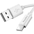 Miniatyrbild 3 av 3: USB-C-kabel för Huawei MatePad Pro 10.8 (2019) - MatePad Pro 10.8 (2021) - MatePad 11 (2021) - Vit 1 Meter [LOT 3] Phonillico®