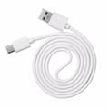 Miniatyrbild 2 av 3: USB-C-kabel för Huawei MatePad Pro 10.8 (2019) - MatePad Pro 10.8 (2021) - MatePad 11 (2021) - Vit 1 Meter [LOT 3] Phonillico®