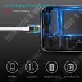 Miniatyrbild 4 av 4: TD® 3-pack USB-kabel Apple-produkter iPhone iPad iPod Höghastighetsdataöverföring USB-kompatibilitet XS XR 8 7 6 Plus Snabb