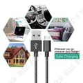 Miniatyrbild 4 av 4: TD®-paket med 3 mikro-USB-kablar 2M, mikro-USB-laddarkabel för Samsung Galaxy S7 Edge S6 S5 S4 S3, Note 5, WIKO, ASUS, HUAWEI, HTC, LG