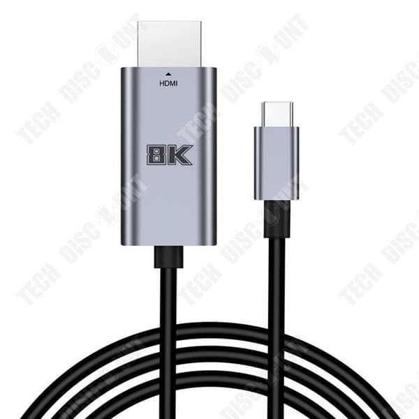 TD USB-kabel 2M 8K 60Hz HD-kabel för mobiltelefoner och datorer PVC-kabel usb c till usb c-kabel usb c TypeC-kabel