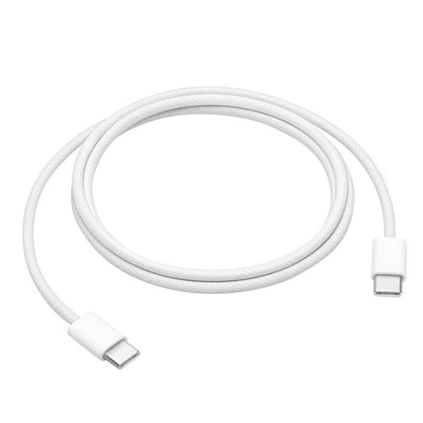 USB-C till USB-C 60W Power Delivery 1m Vit
