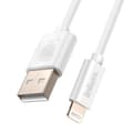 Miniatyrbild 1 av 4: USB-kabel till Lightning Snabbladdning och synkronisering Inkax Vit