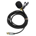 Miniatyrbild 2 av 2: Micro Cravate USB-C, för smartphone - 2m - LinQ - Svart