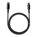 Miniatyrbild 2 av 4: Laddnings- och överföringskabel - BASEUS - USB-C-Lightning - 20W - 2m - Svart