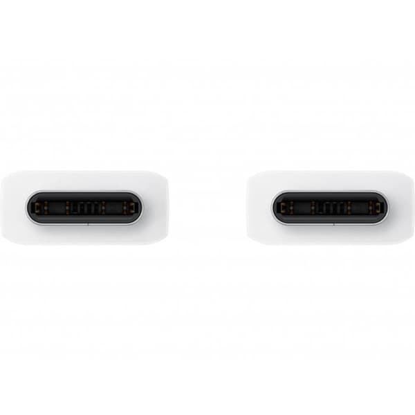 Branschförpackad Original USB-C till USB-C kabel 1 meter 25 Watt Vit Samsung