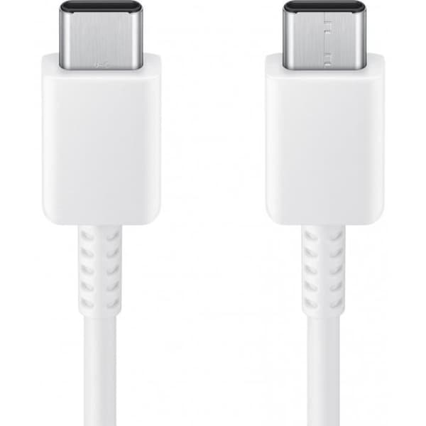 Branschförpackad Original USB-C till USB-C kabel 1 meter 25 Watt Vit Samsung