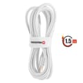Miniatyrbild 5 av 5: USB-C till Lightning Sladd Trasselskyddad Svart Swissten Vit