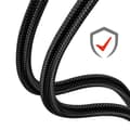 Miniatyrbild 4 av 5: USB-C till USB-C Flätad Anti-knut Design Swissten Svart