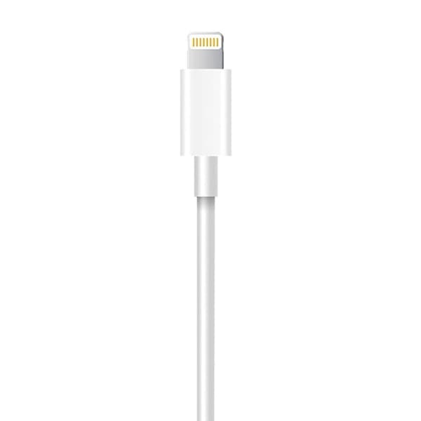 Apple Lightning till USB-C Kabel 2m bulk - Vit