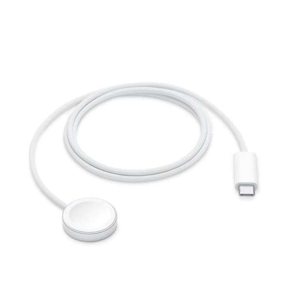 Apple Watch Magnetic Fast Charger to USB-C Cable 1m Vit