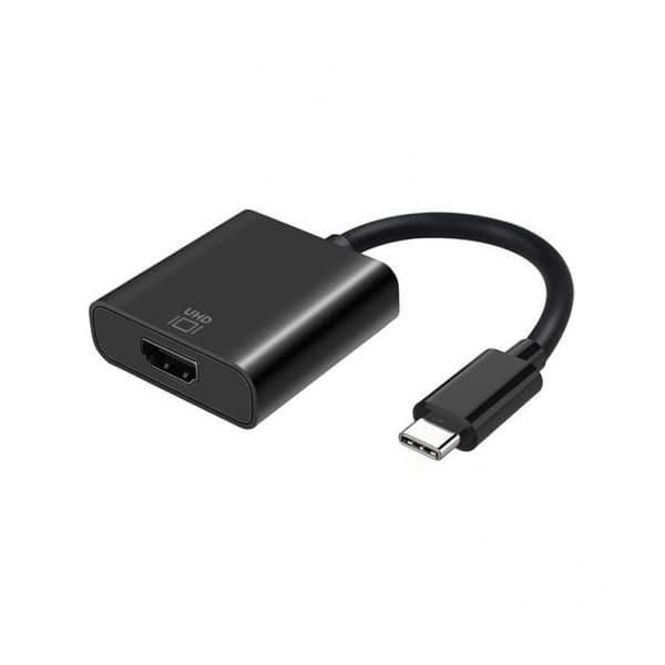 KONVERTER AISENS USB-C TILL HDMI 4K@60HZ USB-C M-HDMI H SVART 15CM
