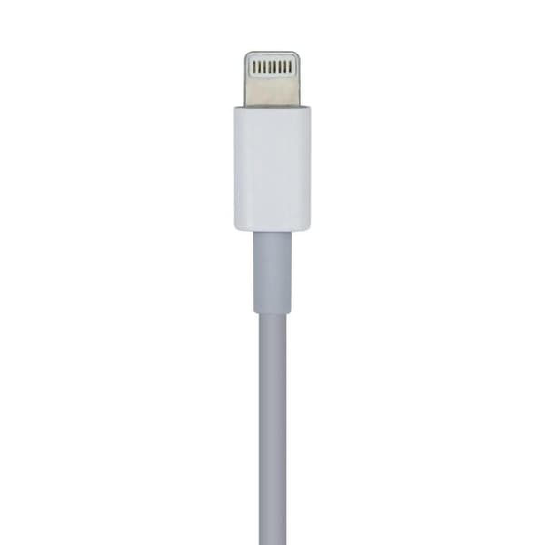 Kabeltelefon Aisens - A102-0441 - Kabel USB 2.0 USB-C till LIGHTNING PD 2A, LIGHTNING/M-USB-C/M, vit, 20 cm