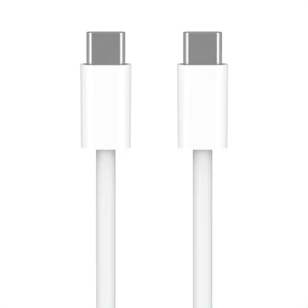 Snabbladdare USB-C till USB-C Kabel - 3 METER  - 25W Ladd & Sync kabel  VIT